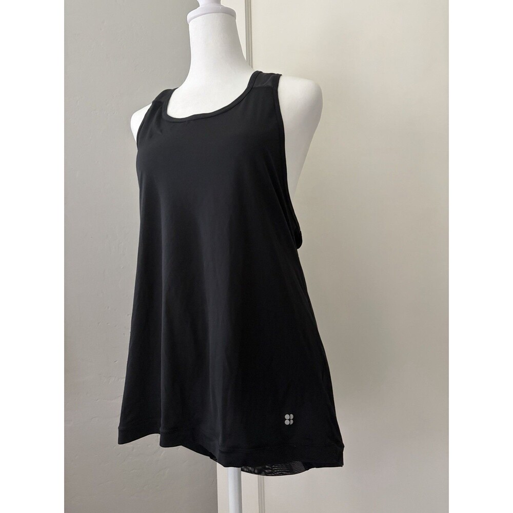 Sweaty Betty Tank Top Women's Medium Athletic Sporty Athleisure Black